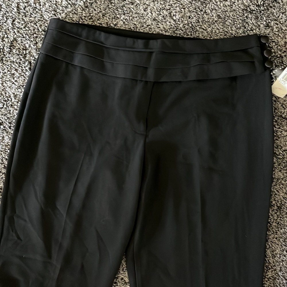 BCX A. Byer Co. Black size 13 stretch dress pants NWOT - Picture 2 of 10